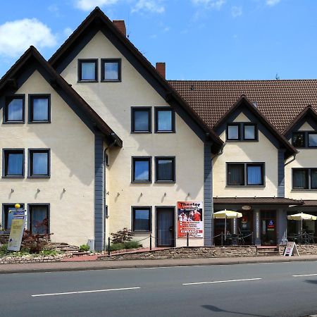 Hotel Vier Spitzen Lauenforde Exteriér fotografie
